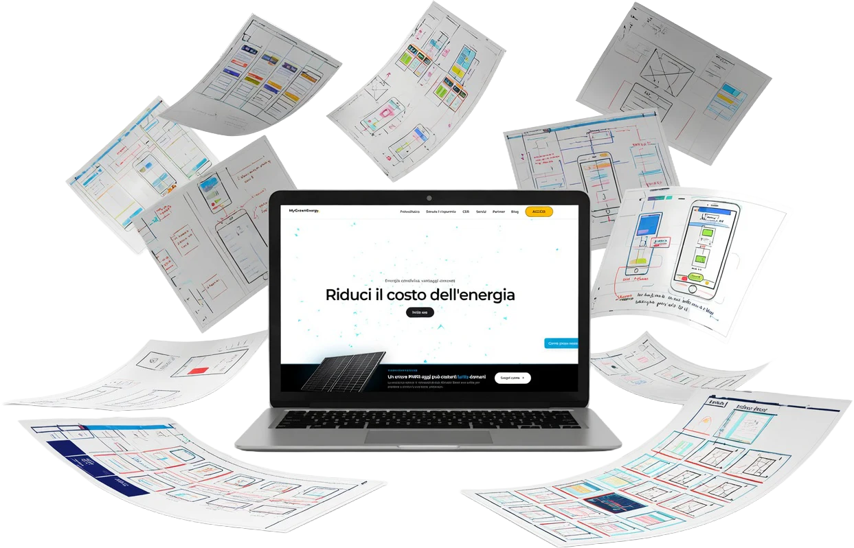 Layout UX MygreenEnergy